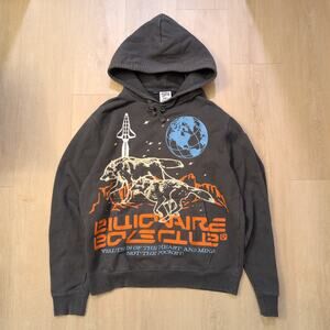 Billionaire Boys Club Men's Large BB Hunt For The Moon Oversized Hoodie Space